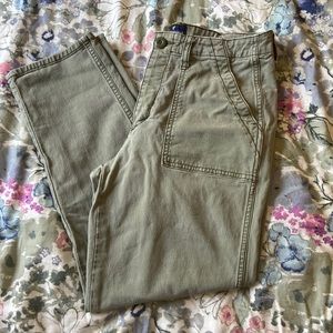 AEO high rise skinny crop
